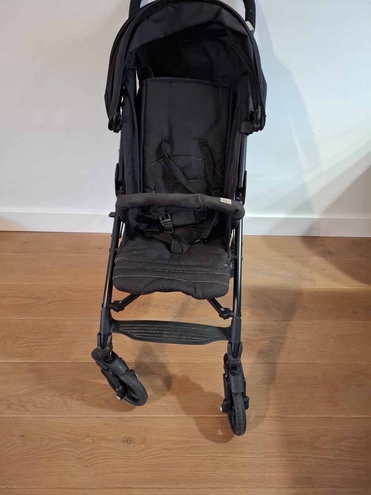 Chicco Liteway buggy - Zwart, Kinderen en Baby's, Ophalen, Gebruikt, Overige merken, Verstelbare rugleuning