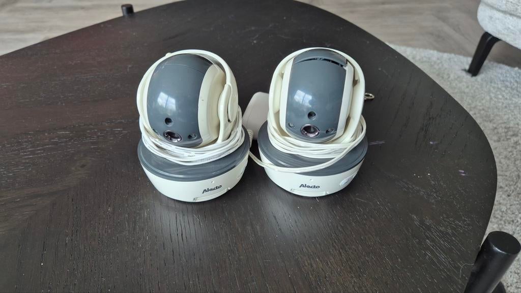 2x Alecto DVM200 Babyfoon met camera, Ophalen, Gebruikt, 100 tot 250 meter, Camera