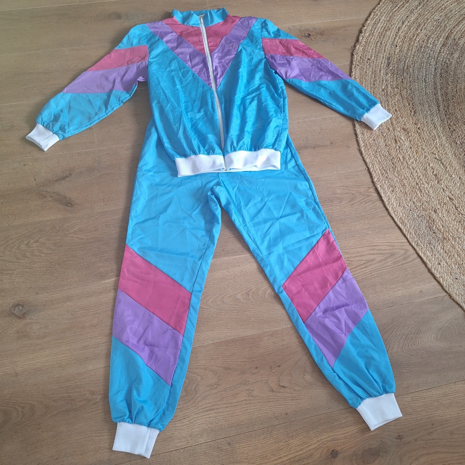 fout trainingspak 80's 90's retro gabber M, Kleding, Verzenden, Maat 48/50 (M), Overige thema's