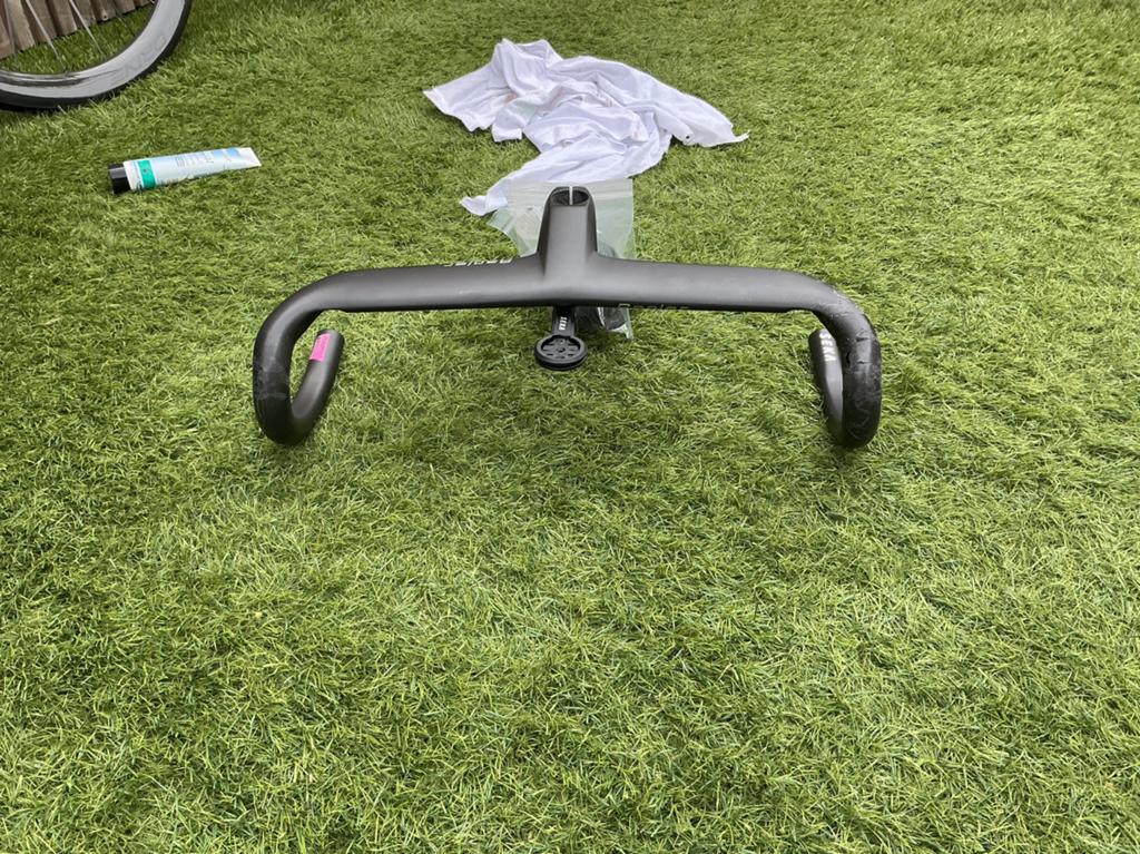 Carbon cockpit, Stuur, Ophalen of Verzenden, Zo goed als nieuw, Racefiets