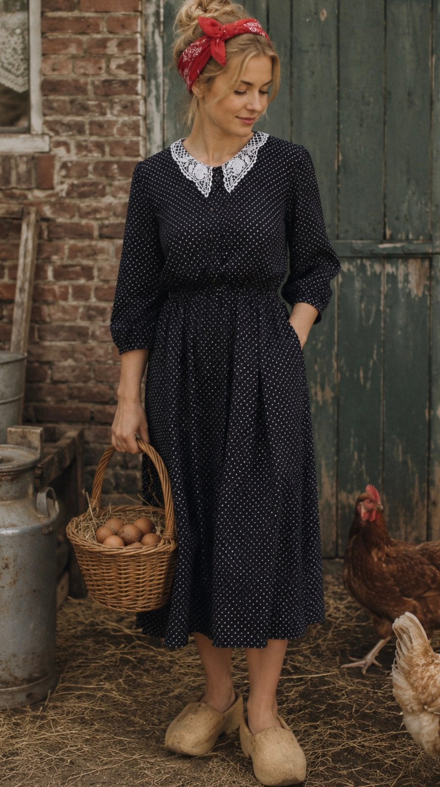 Prachtige vintage jurk, Zwart, Zo goed als nieuw, Onder de knie, Ophalen