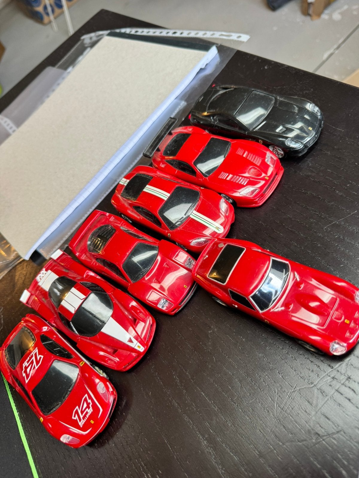 Ferrari 1:38 7x Modelauto, Ophalen of Verzenden, Gebruikt, Auto