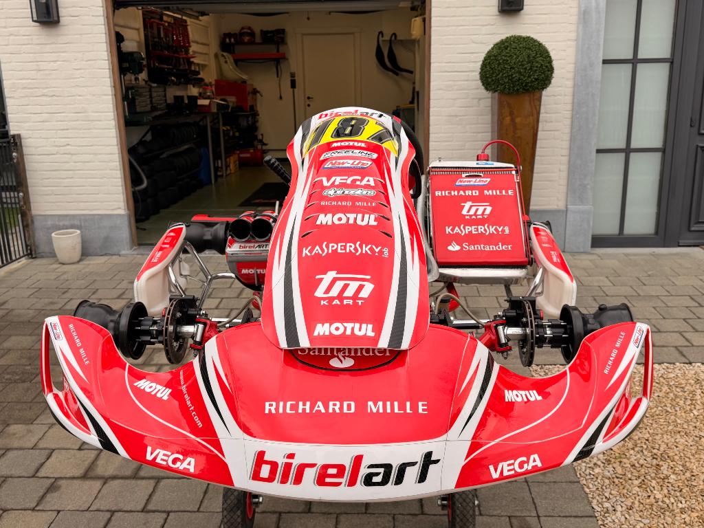 Birel art kz schakel chassis s18 2025, Sport en Fitness, Karting, Ophalen, Zo goed als nieuw, Kart