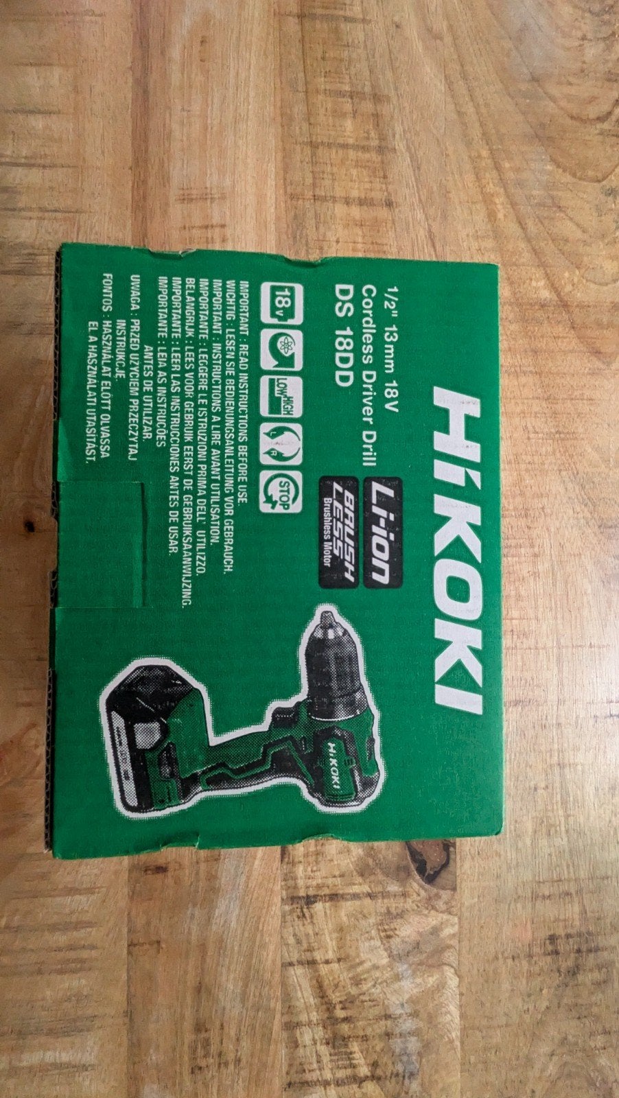 HiKOKI DS18DD Accuboormachine - Nieuw in doos, 600 watt of meer, Variabele snelheid, Nieuw, Ophalen of Verzenden