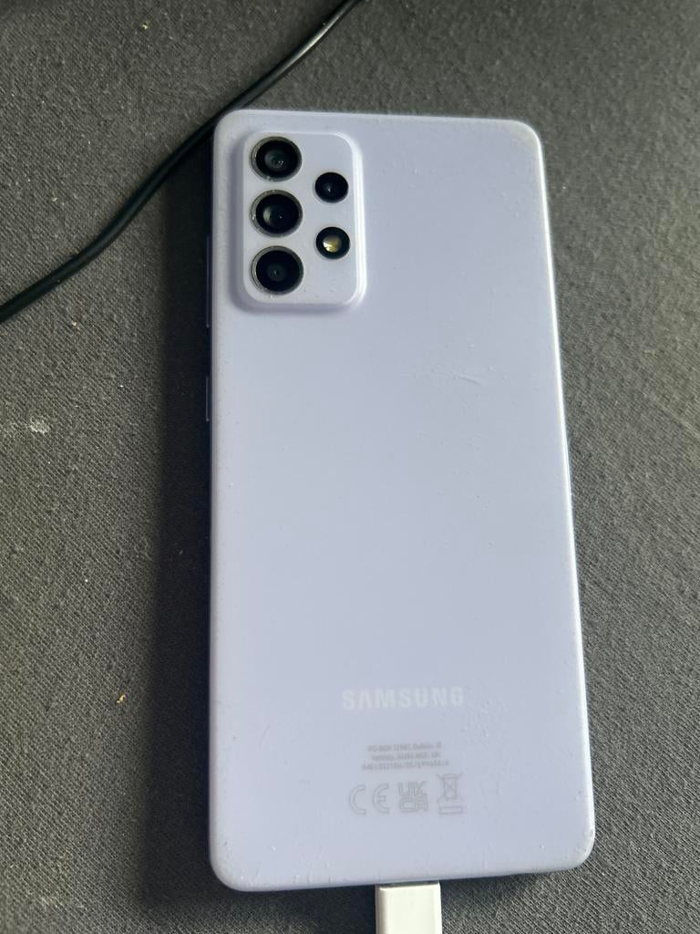 Kapotte Samsung telefoon, Telecommunicatie, Mobiele telefoons | Samsung, Overige modellen, Paars, Touchscreen, Ophalen of Verzenden
