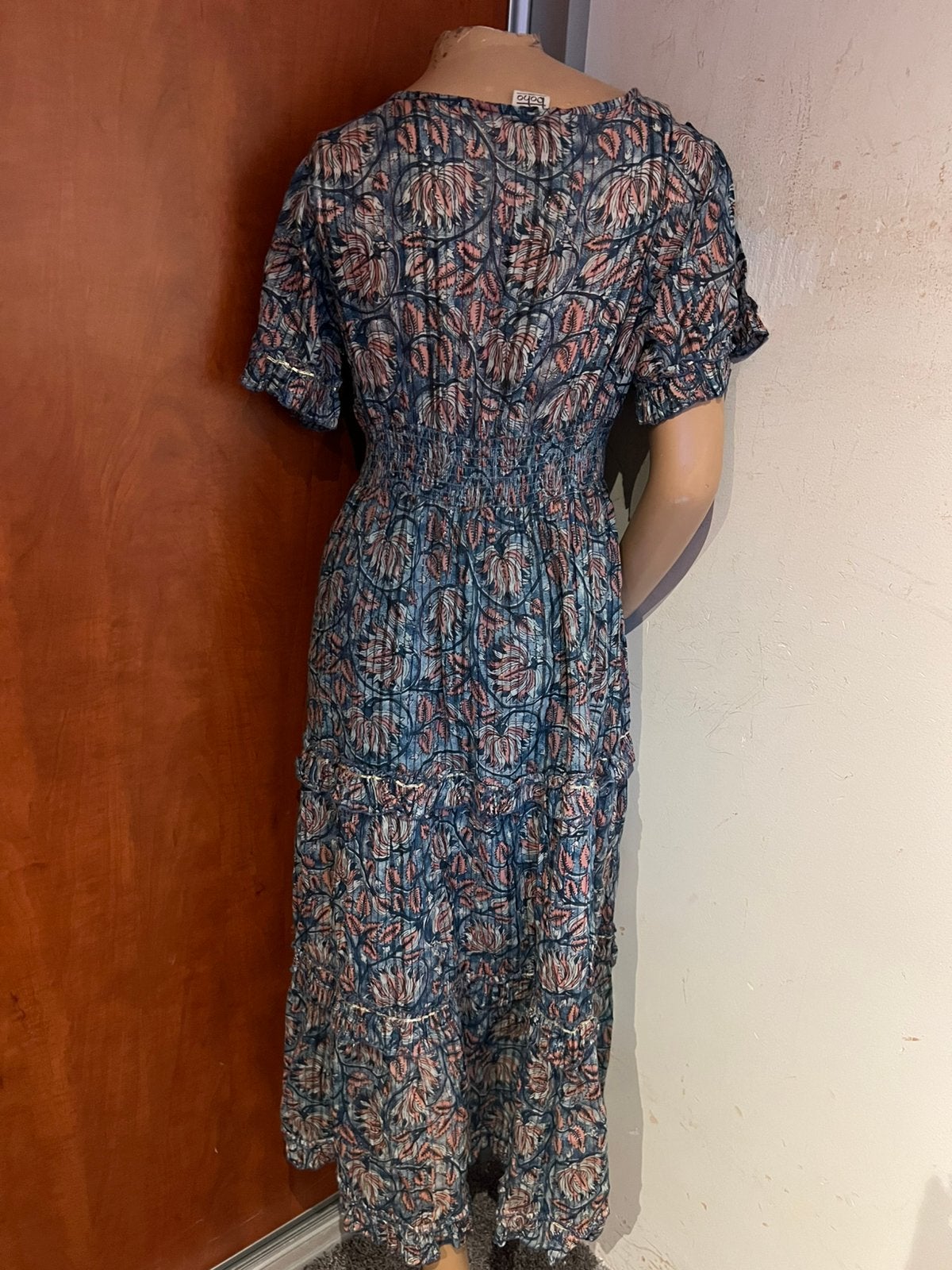 BOHO MADRID jurk maat m zgan, Kleding | Dames, Maat 38/40 (M), Boho madrid, G, Blauw
