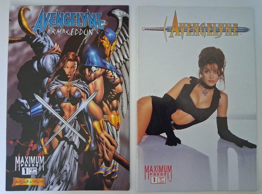 Avengelyne Maximum Press Image, Boeken, Gelezen, Amerika, Ophalen of Verzenden, Meerdere comics