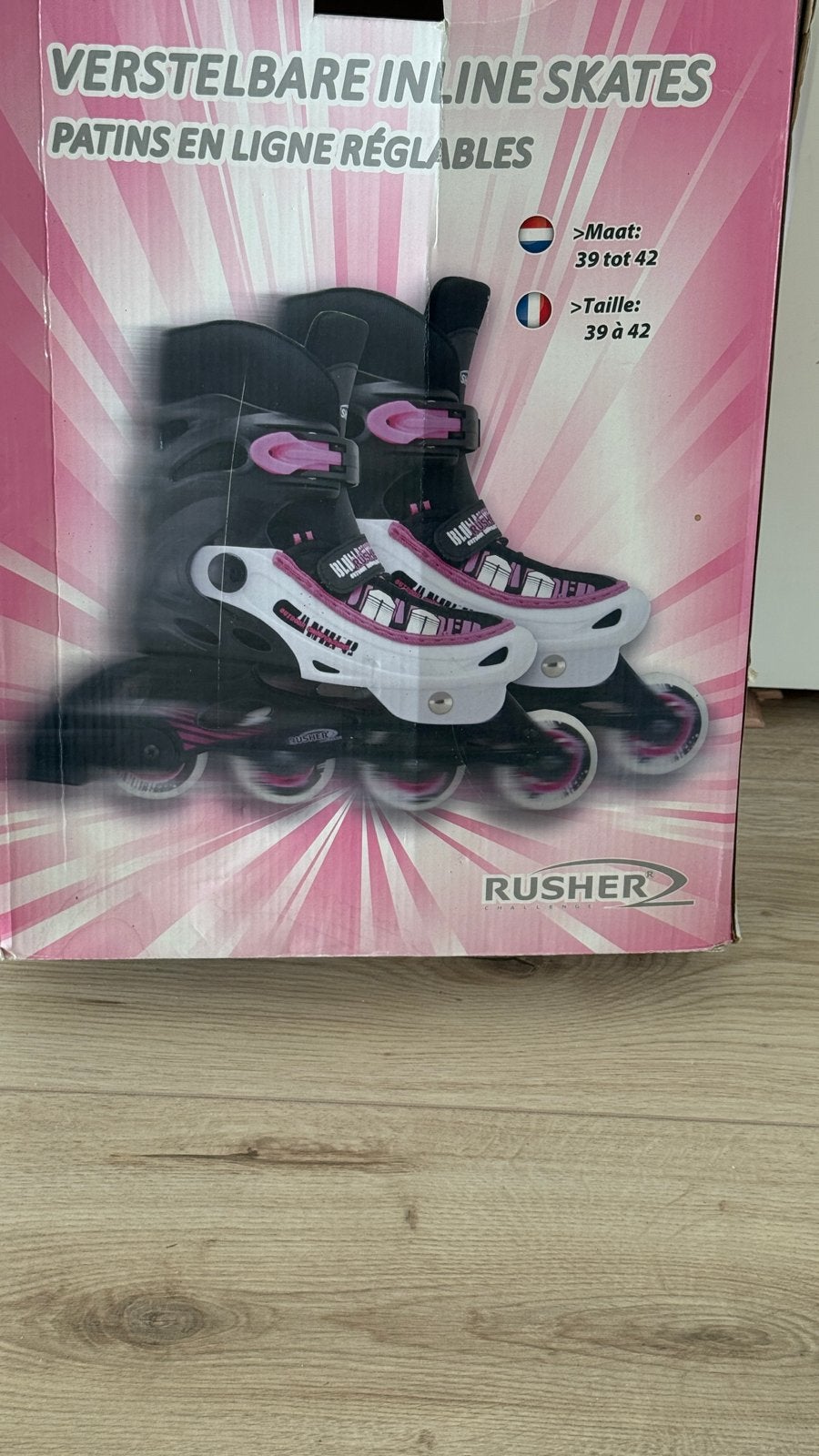 Verstelbare inline skates / skeelers - Maat 39-42, Ophalen of Verzenden, Nieuw, Overige typen, Overige merken