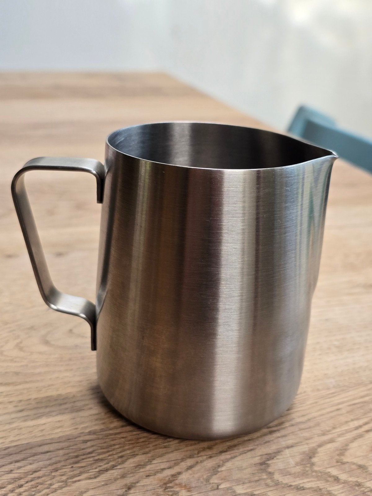 Sage Melkkan RVS met geïntegreerde thermometer, Zilver, Ophalen of Verzenden, Metaal, Overige merken