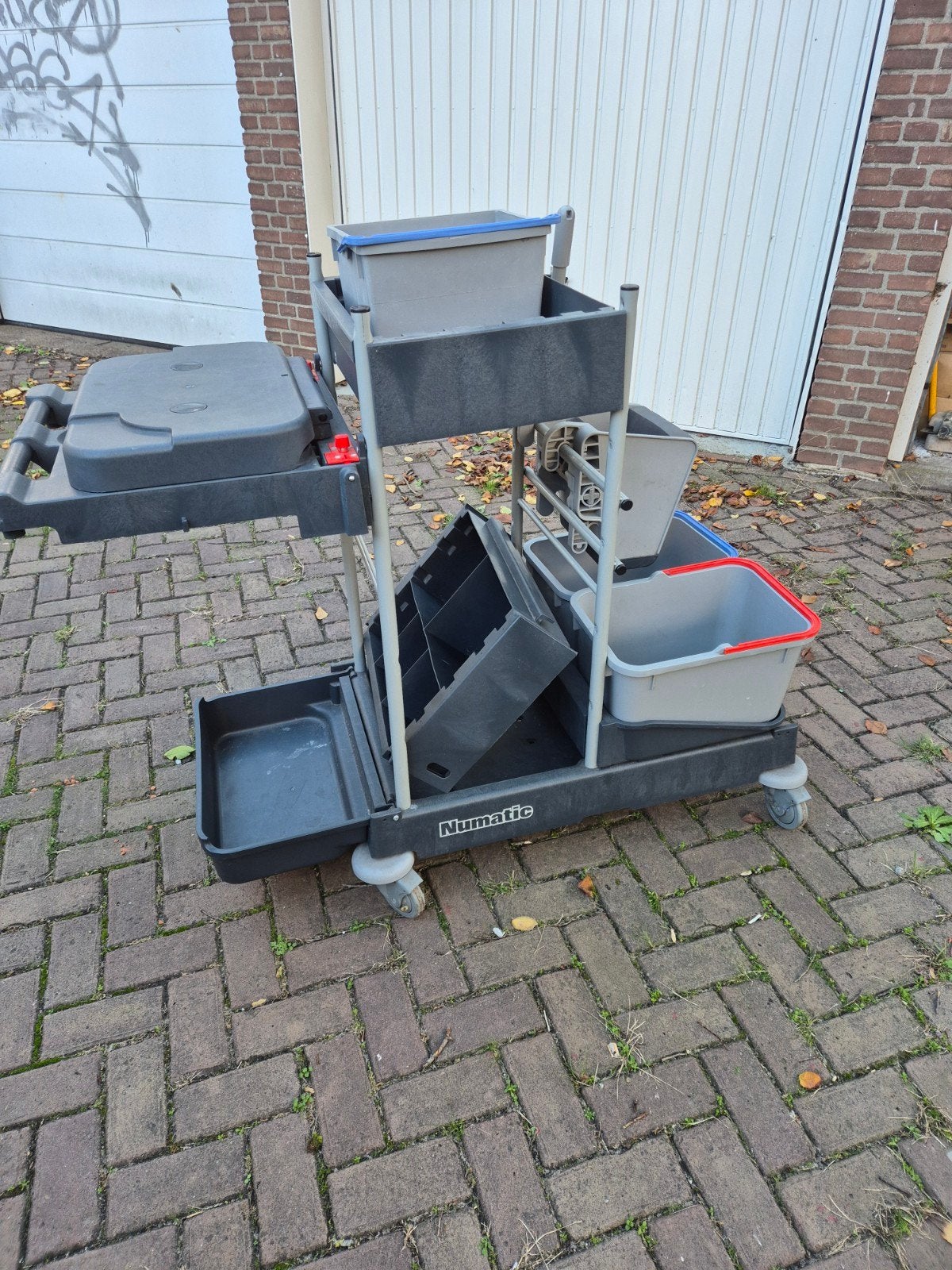 Numatic Schoonmaakwagen - Minimaal Gebruikt, Ophalen, Dweilemmer, -bak, of -wagen