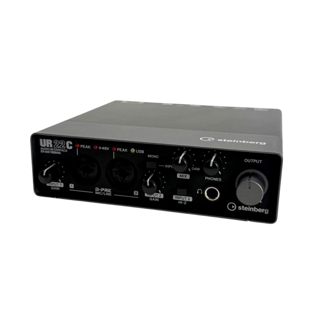 Steinberg UR22C 2x2 USB 3.0 Audio-interface | incl. USB-kabe, Steinberg, Zo goed als nieuw, https://www.steinberg.net/nl/support/