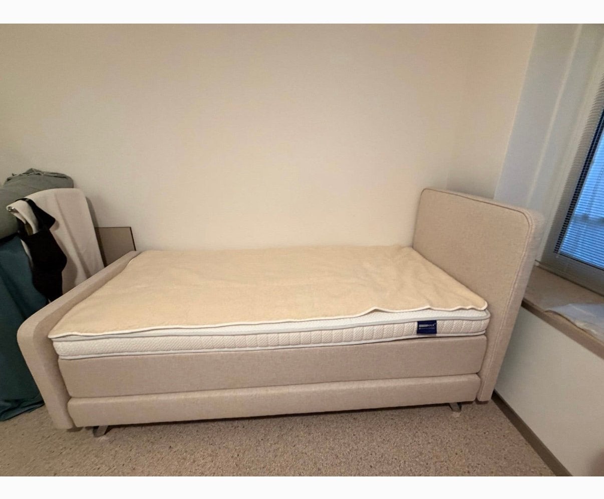 Swiss Sense Boxspring Home 103 – 90200 cm, Ophalen, 90 cm, Eenpersoons, Zo goed als nieuw