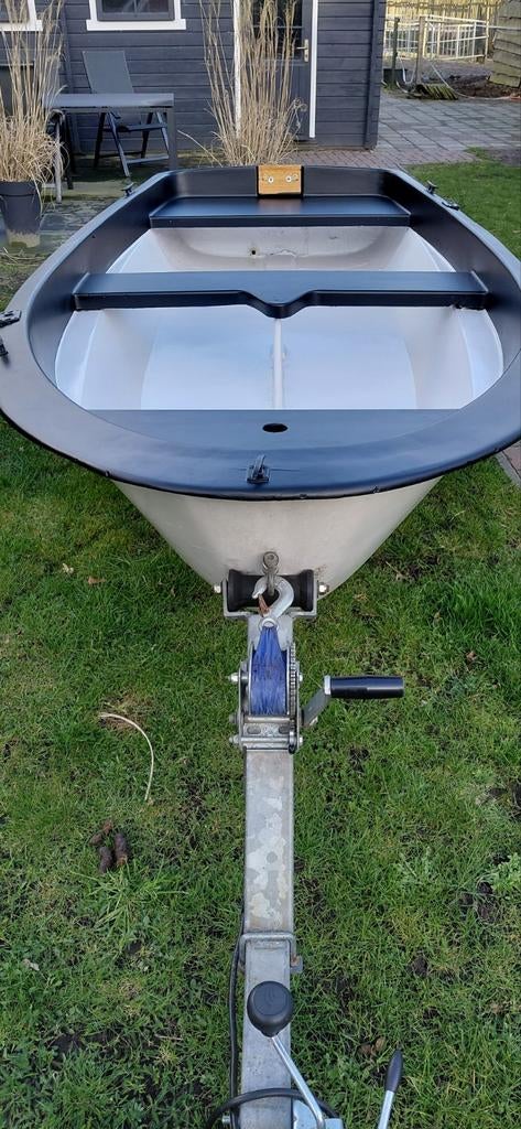 Bootje, Watersport en Boten, Vis- en Consoleboten, Ophalen, Gebruikt, Tot 10 pk, Buitenboordmotor