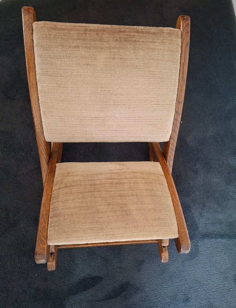 voetenbankje, kan schommelen, Minder dan 50 cm, Gebruikt, 50 tot 100 cm, Klassiek