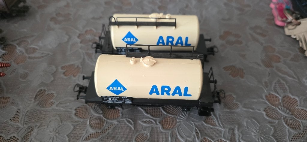 Marklin ARAL ketelwagen, Wisselstroom, Wagon, Ophalen of Verzenden, Zo goed als nieuw