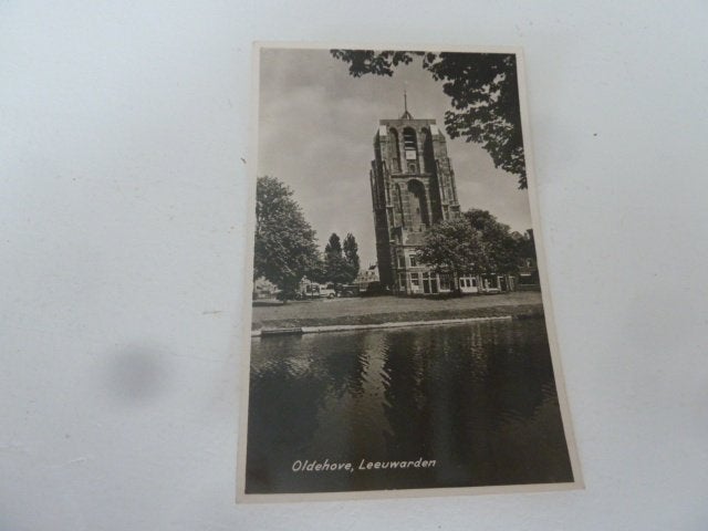 Leeuwarden 1950 Oldehove, Verzamelen, Ophalen of Verzenden, 1940 tot 1960, Ongelopen, Friesland