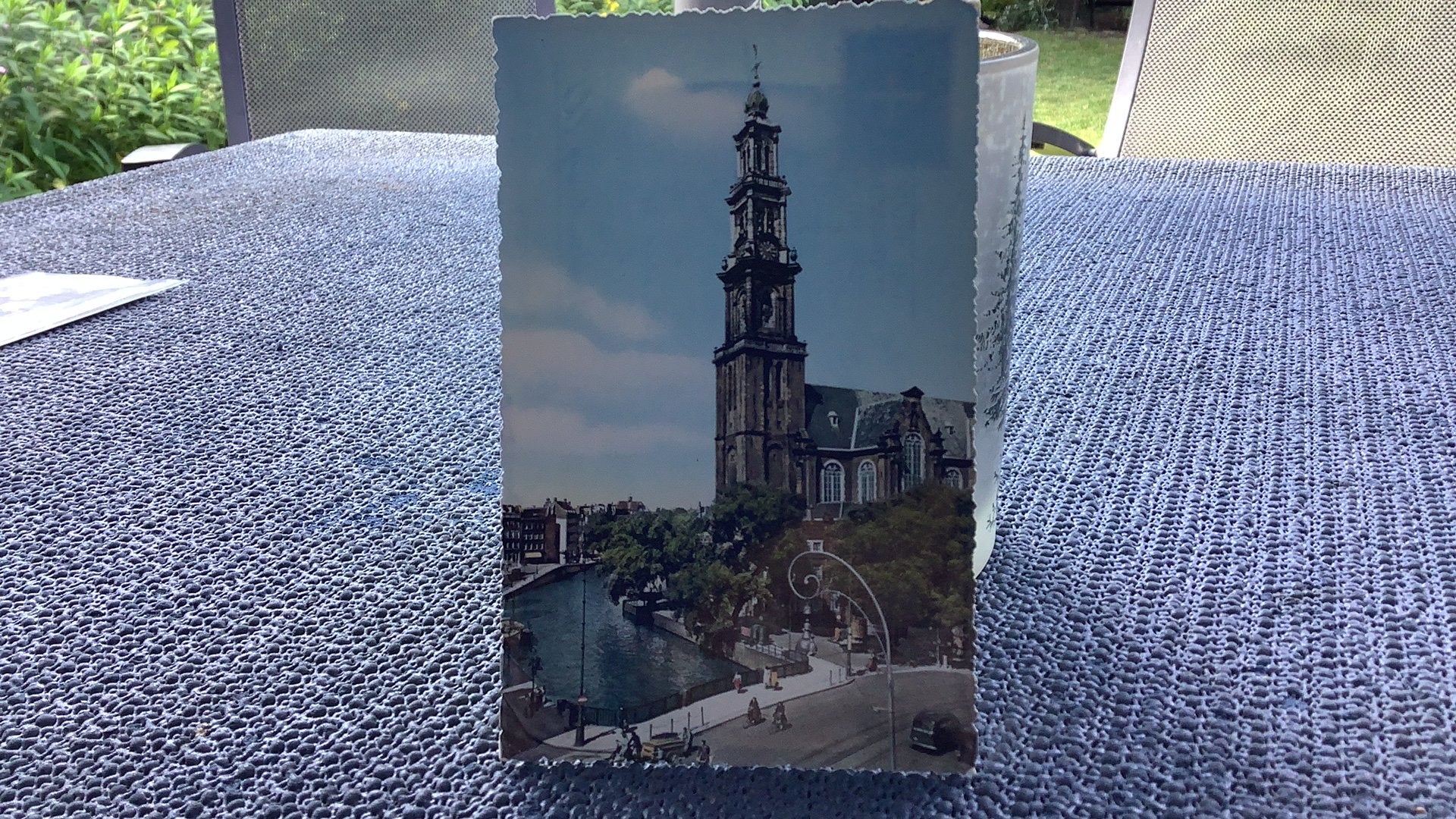Amsterdam.   Westertoren, Ophalen of Verzenden, 1940 tot 1960, Gelopen, Noord-Holland
