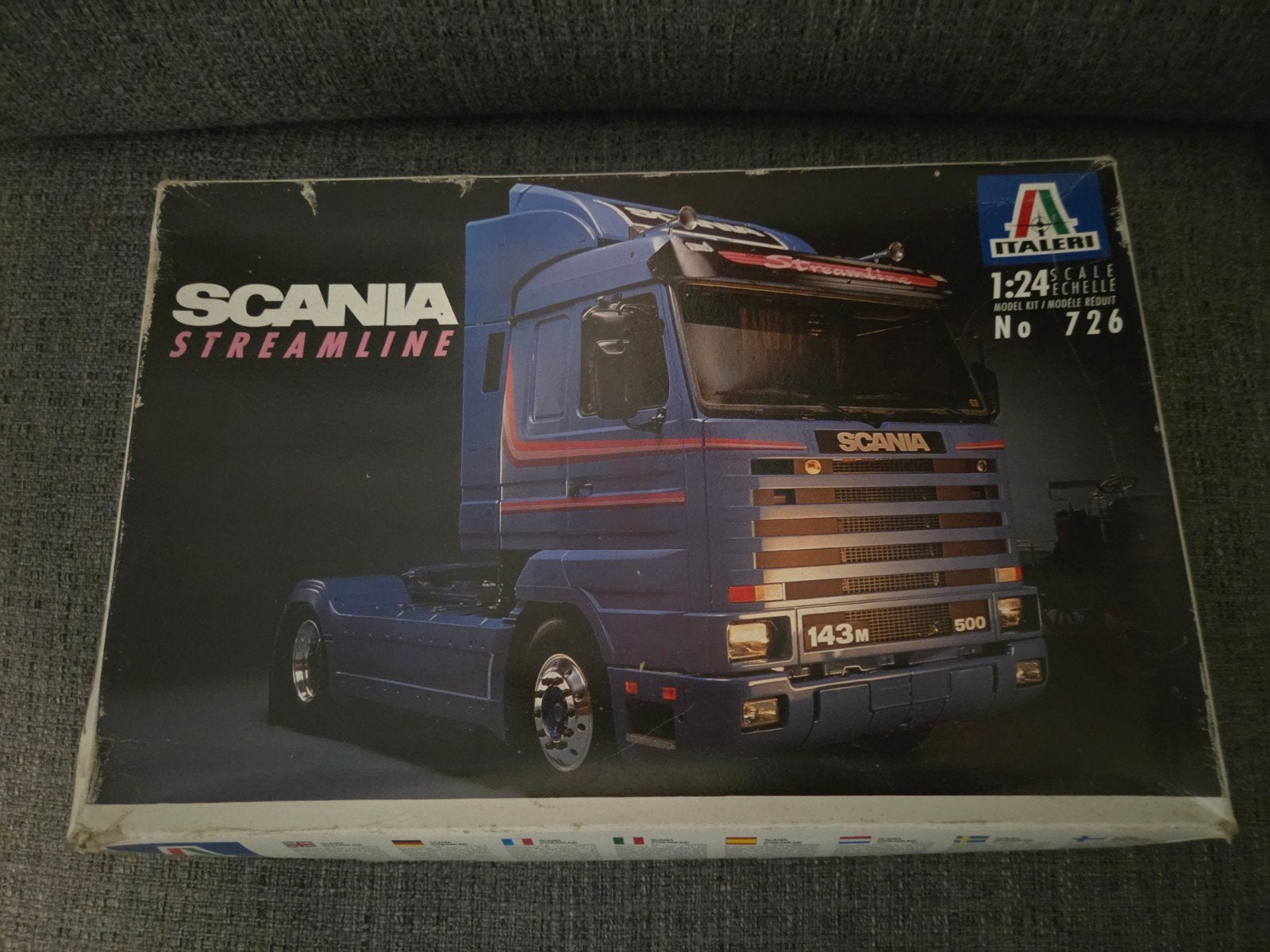 Italeri nr.726 scania streamline, Hobby en Vrije tijd, Modelbouw | Auto's en Voertuigen, Italeri, Groter dan 1:32, Ophalen of Verzenden