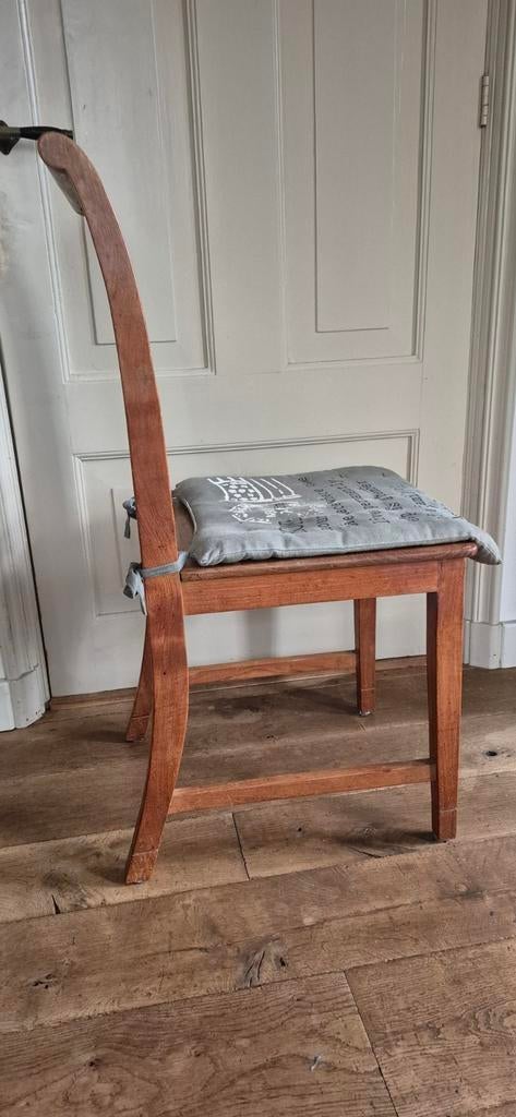 Eetkamerstoelen loods 5 - Teakhout, Gebruikt, Bruin, Ophalen of Verzenden, Modern