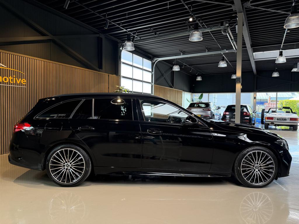 Mercedes-Benz C-Klasse Estate 200 AMG Line | Panorama dak |, Auto's, Mercedes-Benz, Automaat, Euro 6, 4 cilinders, Zwart