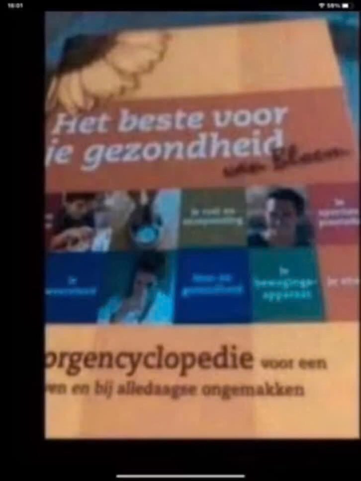 Het beste voor je gezondheid - Encyclopedie, Boeken, Verzenden, Gezondheid en Conditie, Onbekend, Gelezen