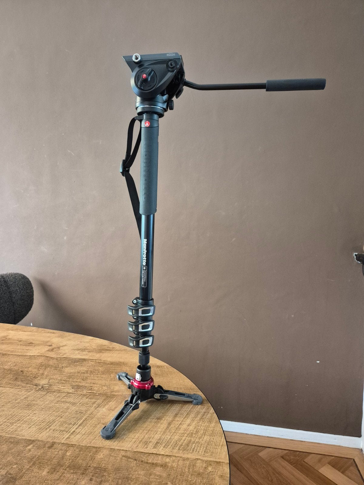 Manfrotto XPRO video/ foto monopod, Audio, Tv en Foto, Fotografie | Statieven en Balhoofden, Ophalen of Verzenden, Zo goed als nieuw