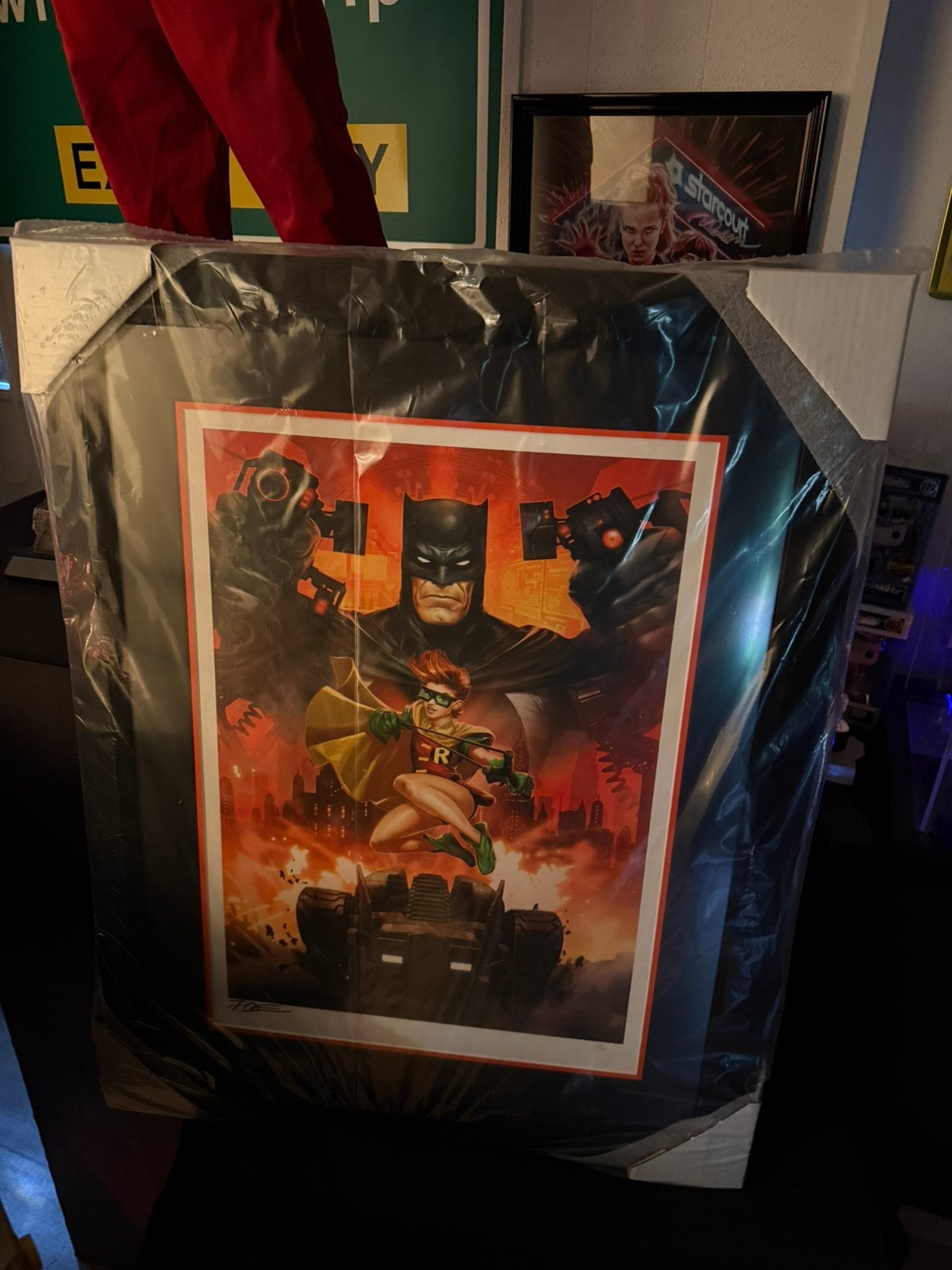 Batman & Robin Art - Sideshow, Ophalen of Verzenden, Nieuw, Film, Overige typen