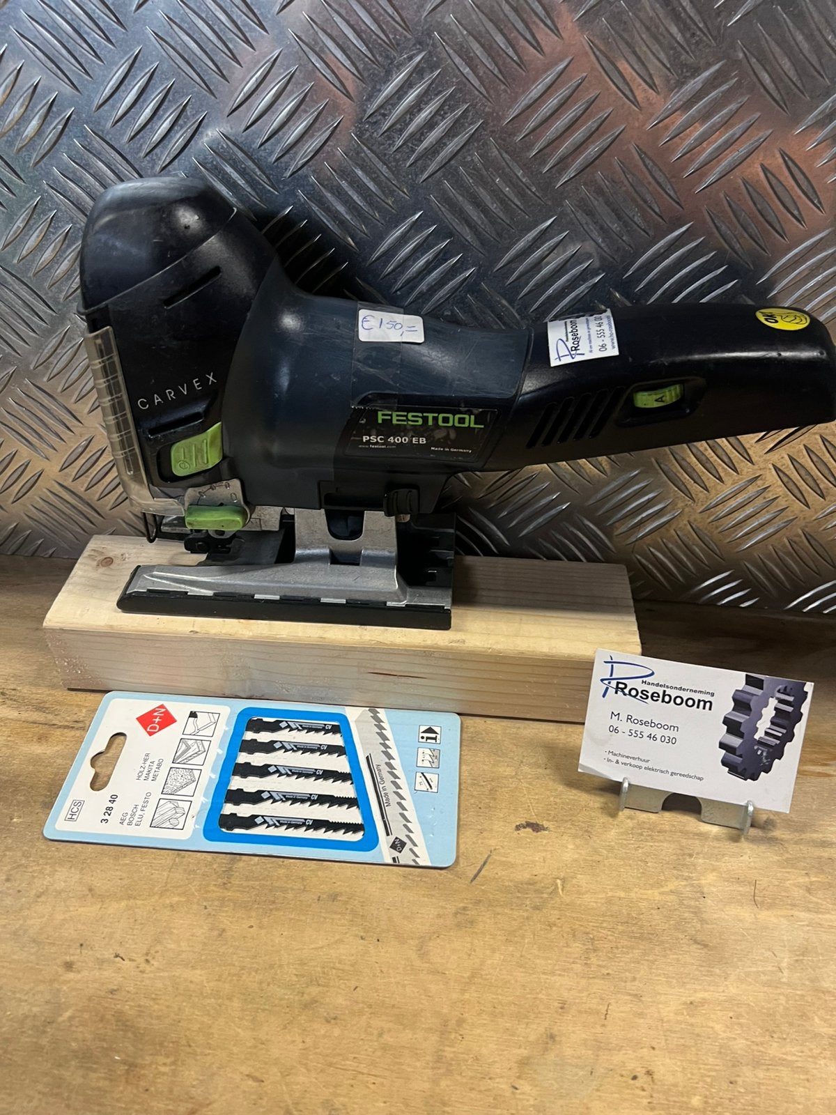 Festool accu decoupeerzaag type PSC400 EB werkt prima, Gebruikt, Festool, Decoupeerzaag, Www.festool.com