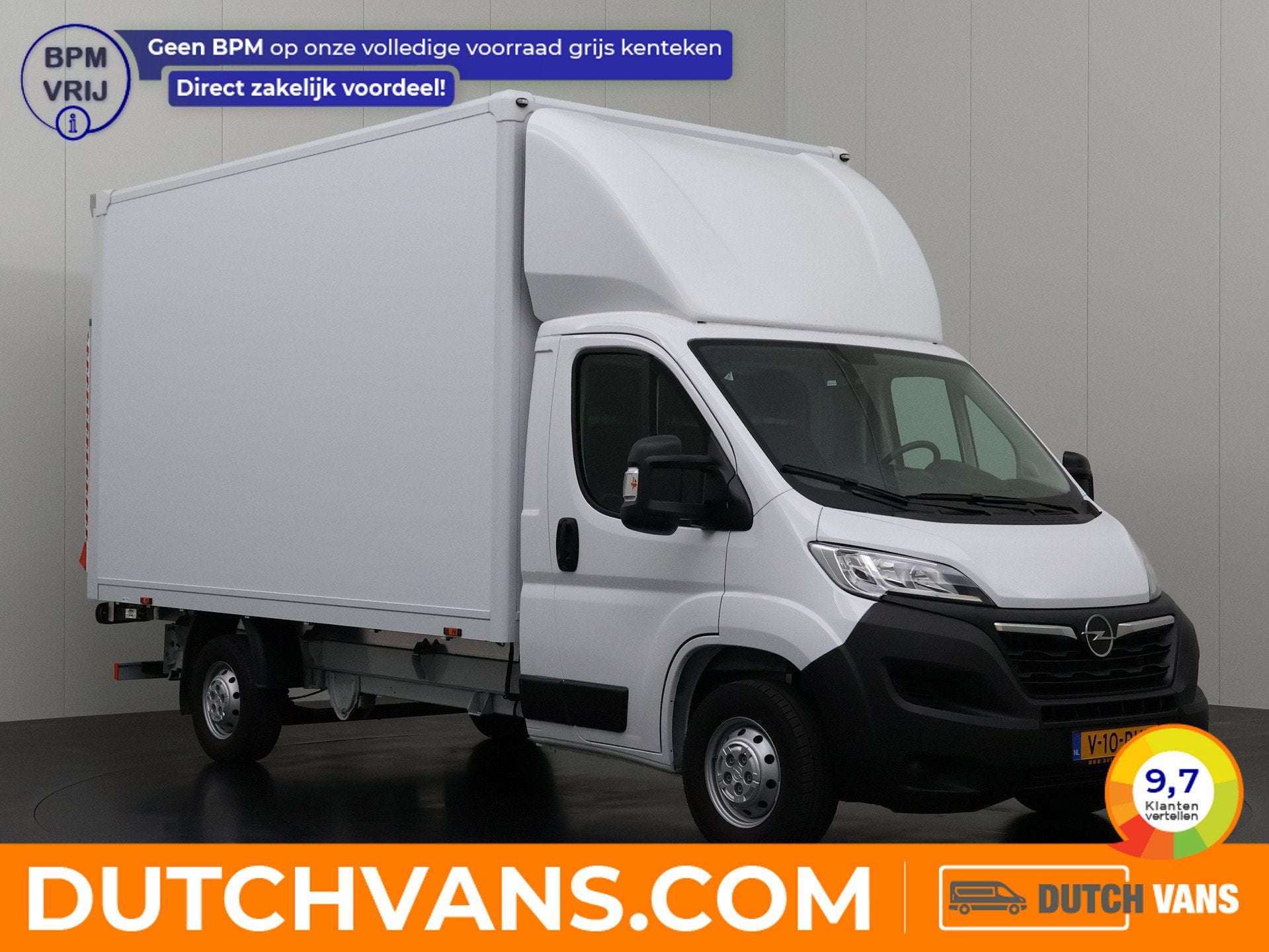 Opel Movano 2.2HDi Bakwagen+Laadklep | Airco | Camera | Crui, Auto's, Bestelauto's, Voorwielaandrijving, Stof, Gebruikt, 4 cilinders
