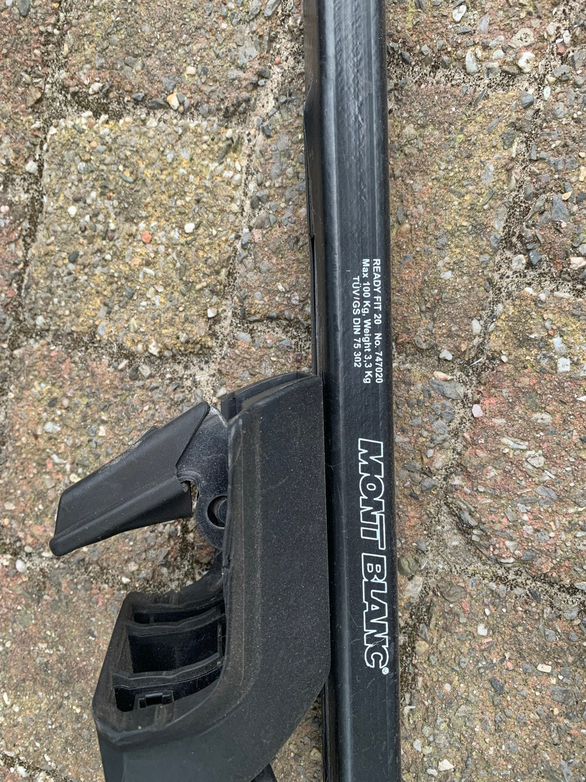 Mont Blanc Openrails Dakdragers - 120 cm, Ophalen, Gebruikt