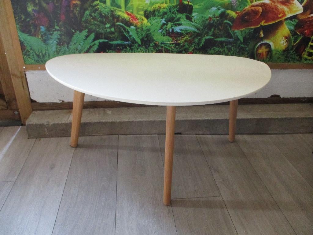 bijzet tafeltje, Minder dan 45 cm, Gebruikt, Ophalen of Verzenden, 75 cm of meer