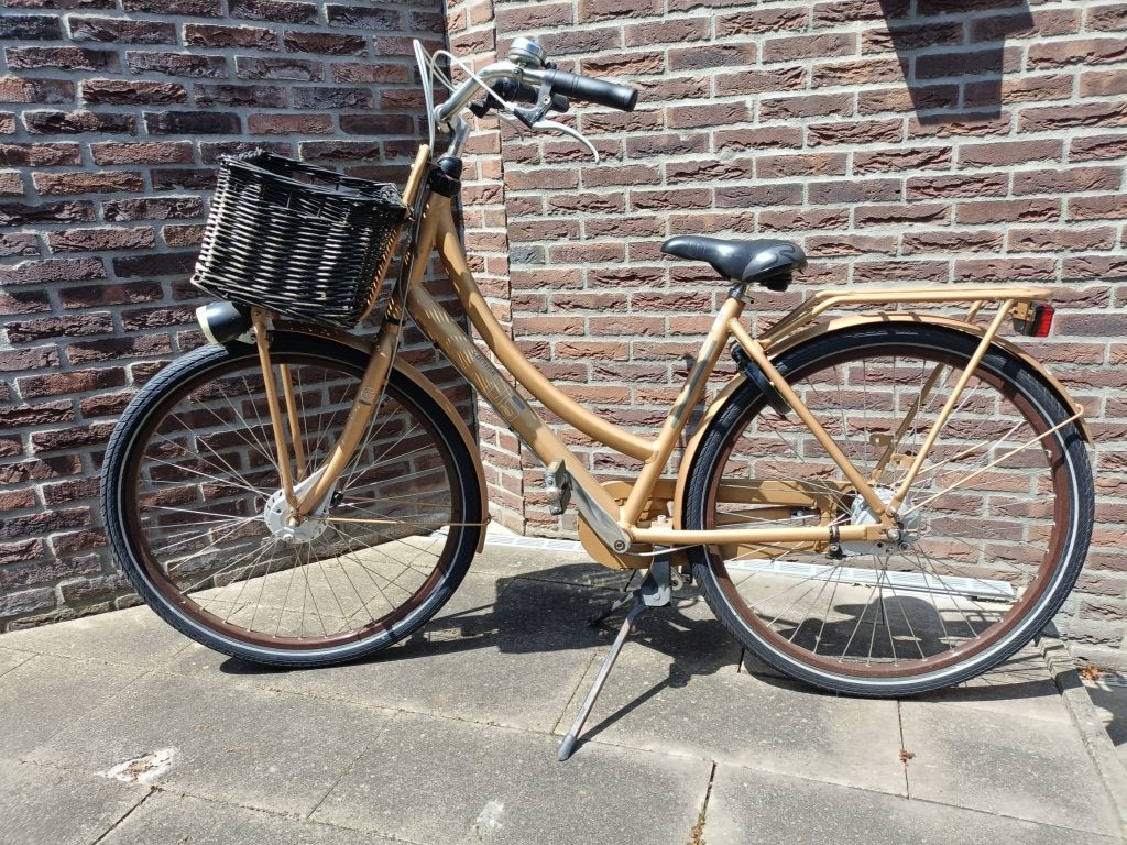 Nette Cortina U5 Transportfiets damesfiets schoolfiets., Velgrem, Versnellingen, Zo goed als nieuw, 50 tot 53 cm