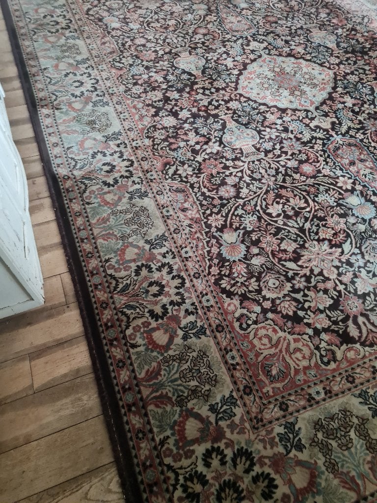 Vintage wollen vloerkleed, Ophalen, Heikant 21 Kaatsheuvel, Belle Vieille Brocante, 200 cm of meer