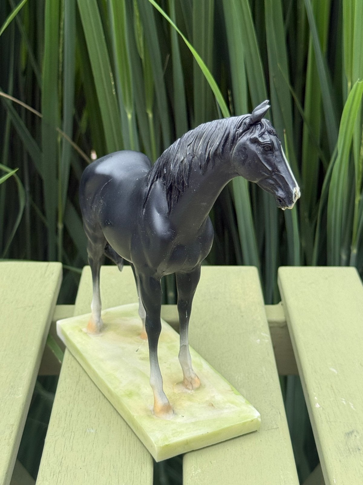 Mooi paardenbeeldje, 16 cm hoog, Ophalen of Verzenden, Gebruikt, Paard, Beeldje of Figuurtje