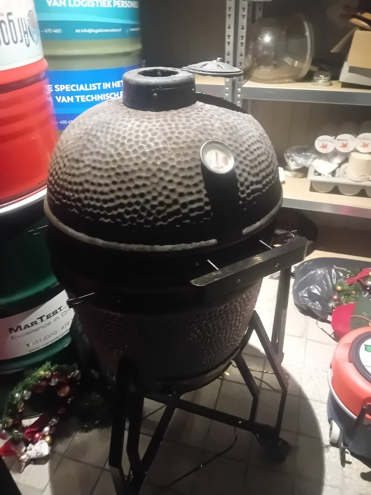 Kamado BBQ - Keramische Grill met Thermometer, Ophalen, Gebruikt, Onbekend