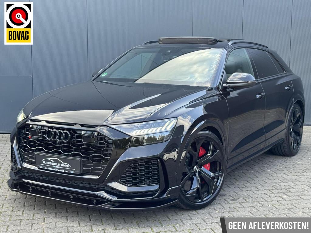 Audi RS Q8 4.0 TFSI RS Q8 Quattro /KERAMISCHE REMMEN / LEDER, Auto's, Audi, Gebruikt, Zwart, Leder, Bedrijf
