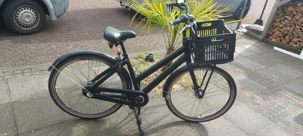 Opknapper!!! Gazelle dames transportfiets, zonder krat, Fietsen en Brommers, Fietsen | Dames | Damesfietsen, Ophalen, Terugtraprem