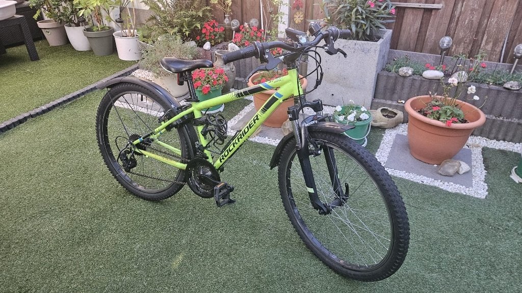 Fiets (Rockrider), Hardtail, Heren, 45 tot 49 cm, Zo goed als nieuw