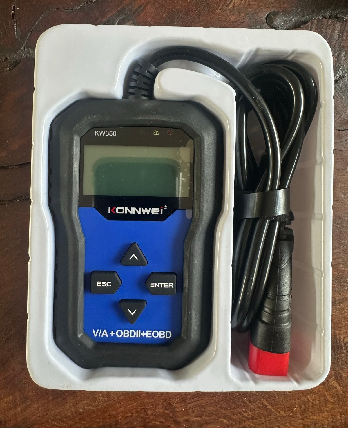 KONNWEI KW350 Full System Auto Diagnosescanner V/A+OBDII, Ophalen of Verzenden, Nieuw
