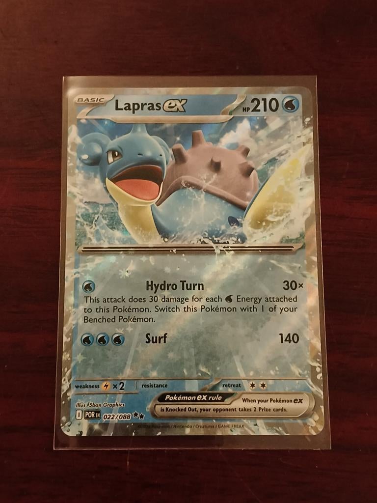 Lapras ex 022/088, Ophalen of Verzenden, Nieuw