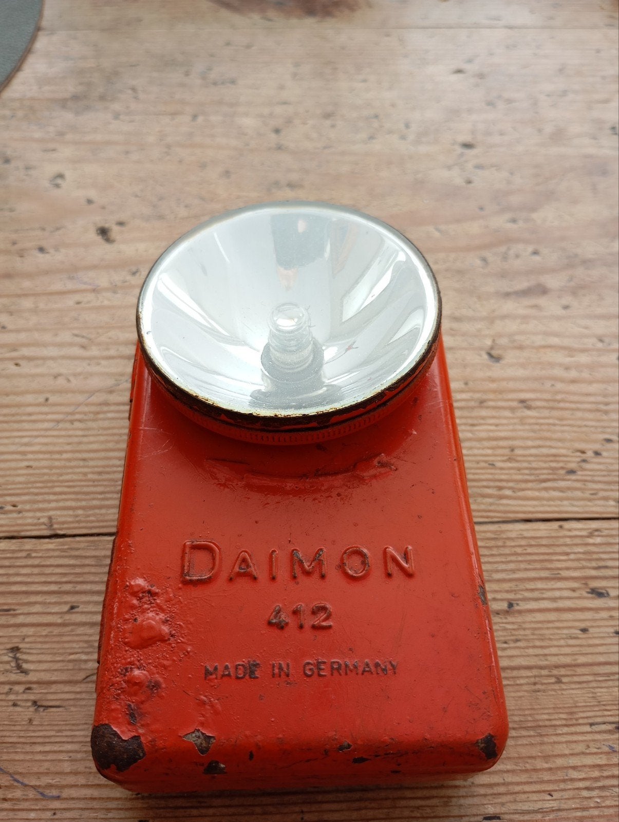 vintage Daimon 412 Germany Zaklamp, Antiek en Kunst, Ophalen of Verzenden
