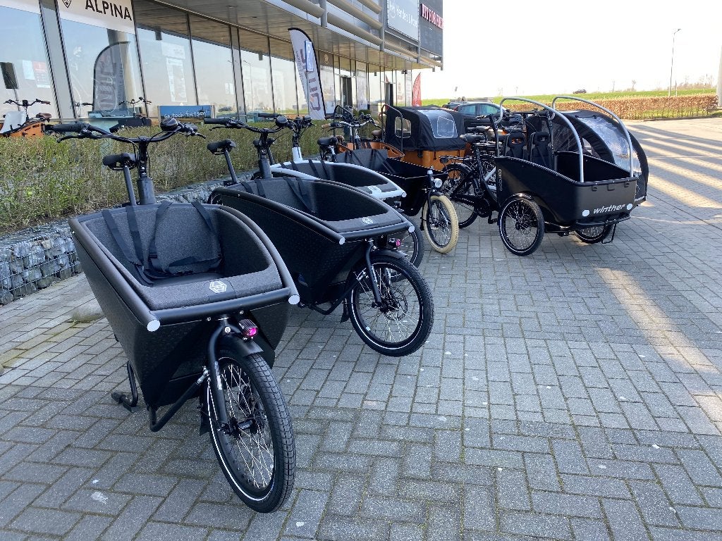 Urban Arrow Family hoge kortingen leegverkoop bakfietsen, Ophalen of Verzenden