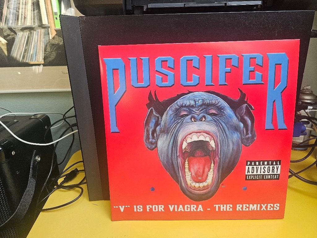 Puscifer ‎– "V" Is For Viagra - The Remixes 2lp, Ophalen of Verzenden, Nieuw in verpakking, 12 inch
