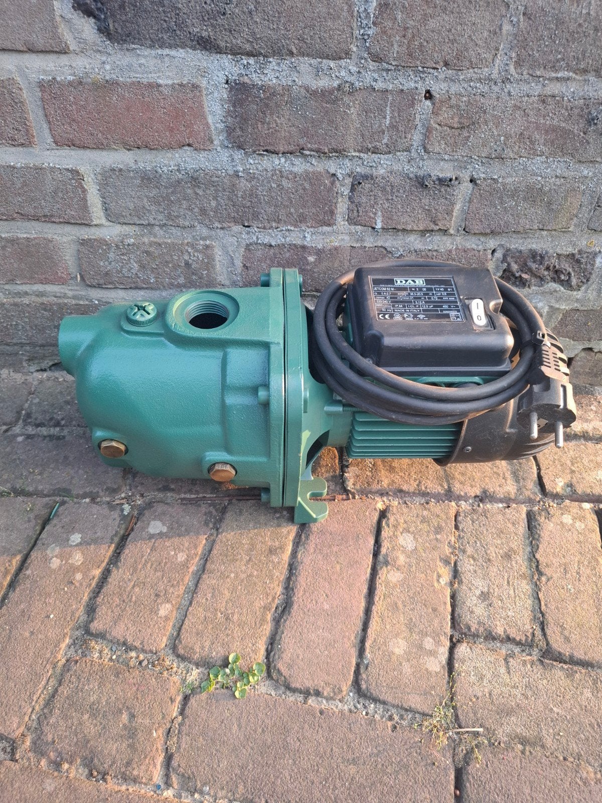 Dab jet 62M waterpomp, Ophalen, Beregeningspomp