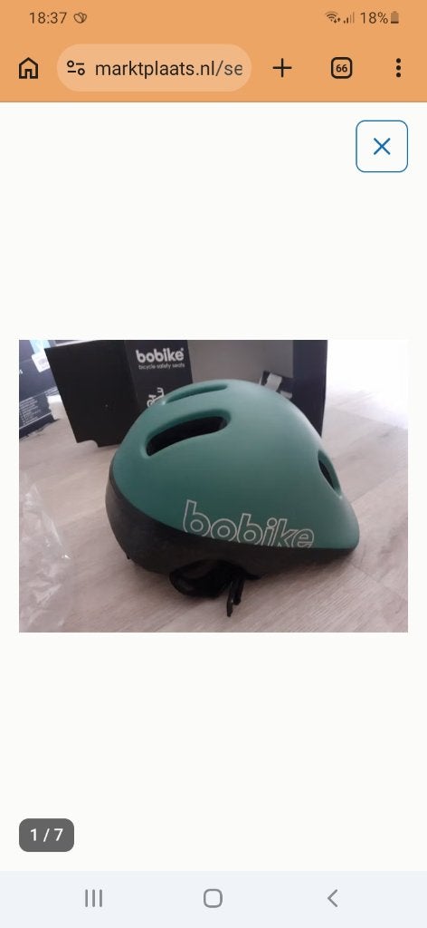 Bobike kinder fietshelm xxs zgan, Ophalen of Verzenden, Zo goed als nieuw, XXS, Jongen of Meisje