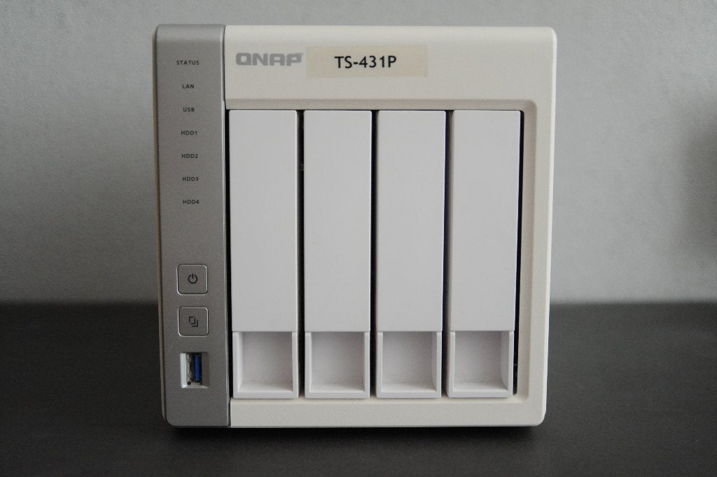 QNAP TS-431P + 4x HD, Computers en Software, NAS, Gebruikt, Ophalen of Verzenden