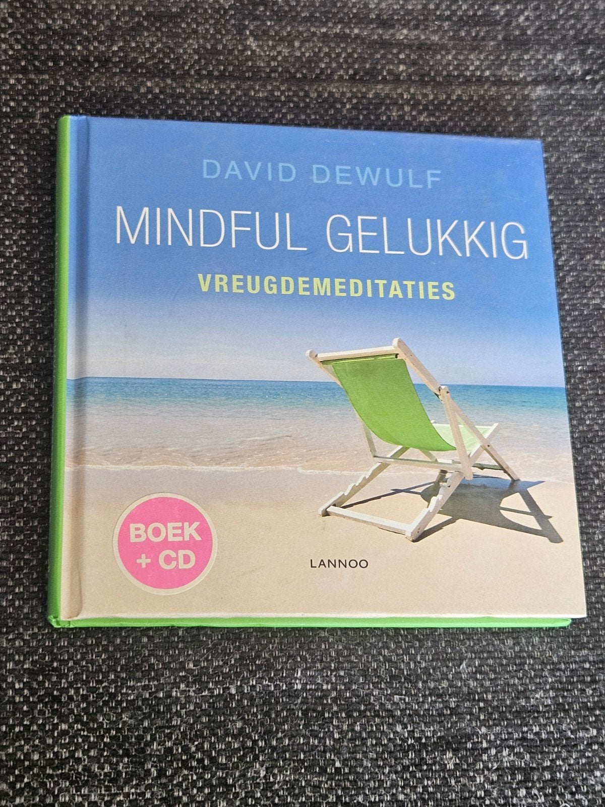 David Dewulf - Mindful gelukkig - Vreugdemeditaties, Ophalen of Verzenden, Zo goed als nieuw, David Dewulf