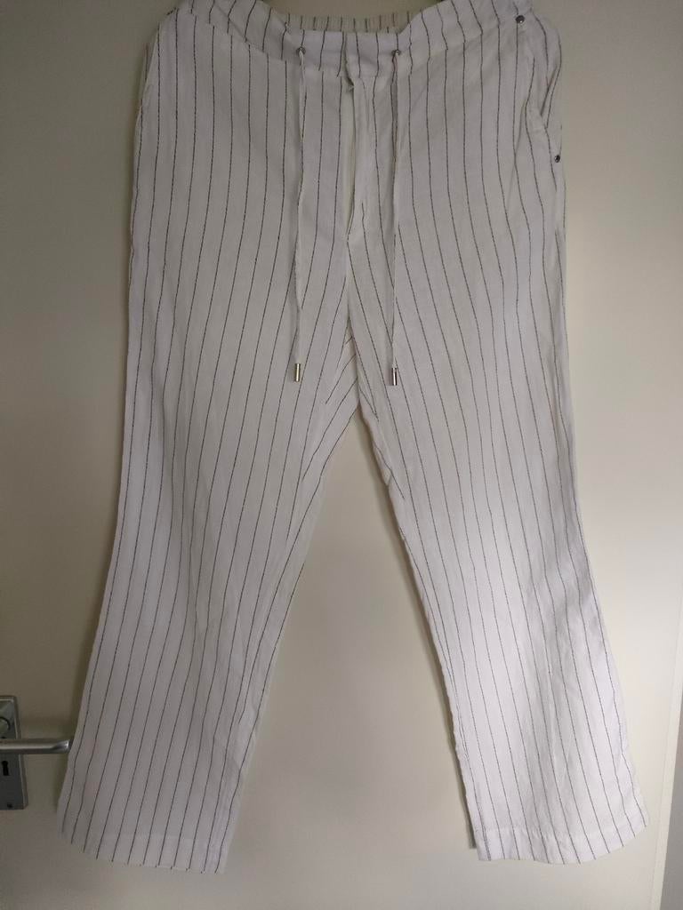 Giulia e Tu Linnen Dames Pantalon Maat 40, Maat 38/40 (M), Wit, Ophalen of Verzenden, Giulia e Tu