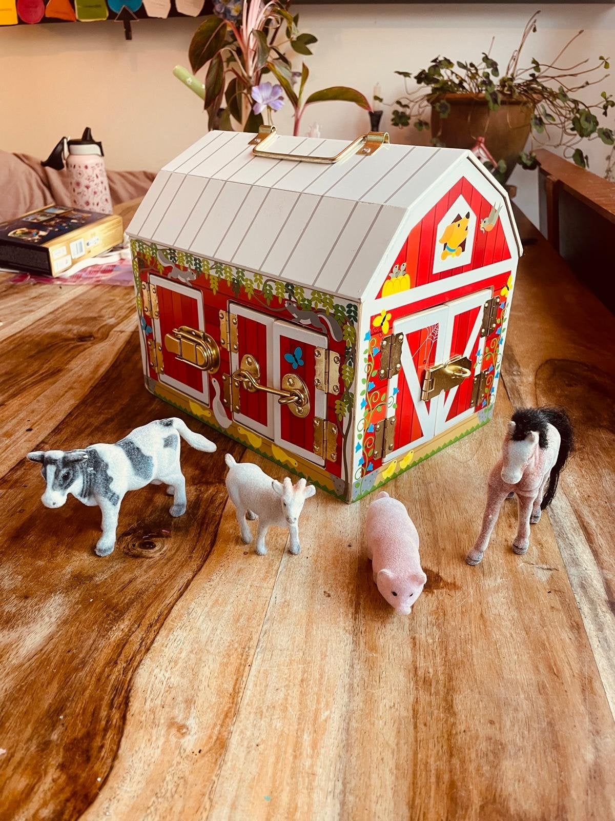 Melissa & Doug Slotjes Boerderij Compleet met Dieren, Ophalen of Verzenden, Zo goed als nieuw, Overige typen