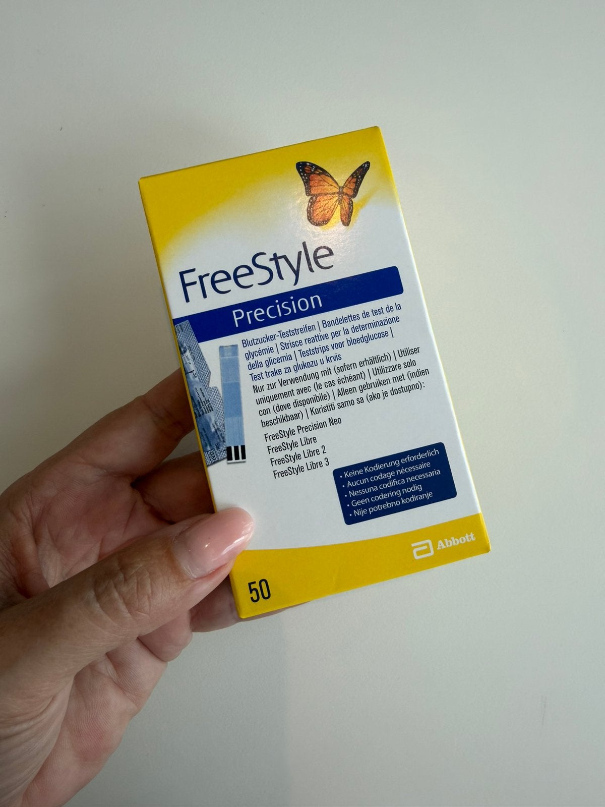 FreeStyle precision | teststrips voor bloedglucose, 50 st., Ophalen of Verzenden, Nieuw, Overige typen